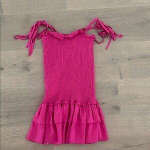 Katie J NYC Pink Casual Kids Dress